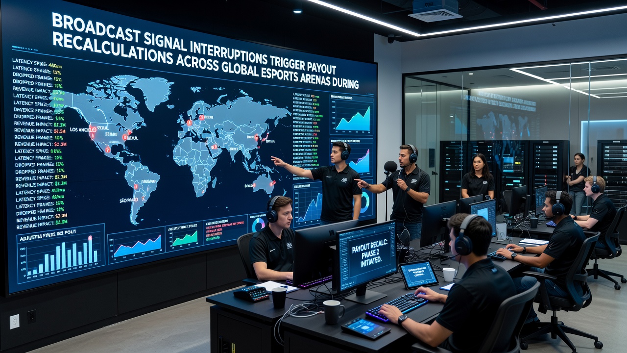 Neuberechnung von Auszahlungen nach Signalstörungen in Esports