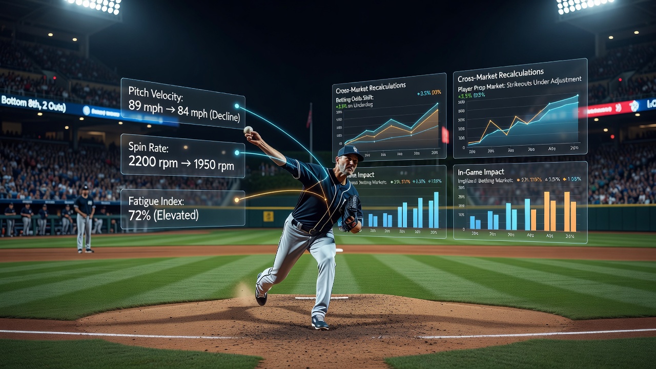 Cross-Market Recalculations Triggered by Pitcher Fatigue