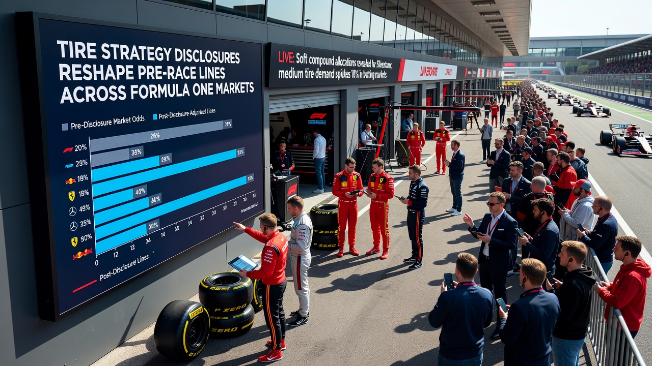 Wettmärkte reagieren auf Reifenstrategie-Updates während Formel-1-Qualifying