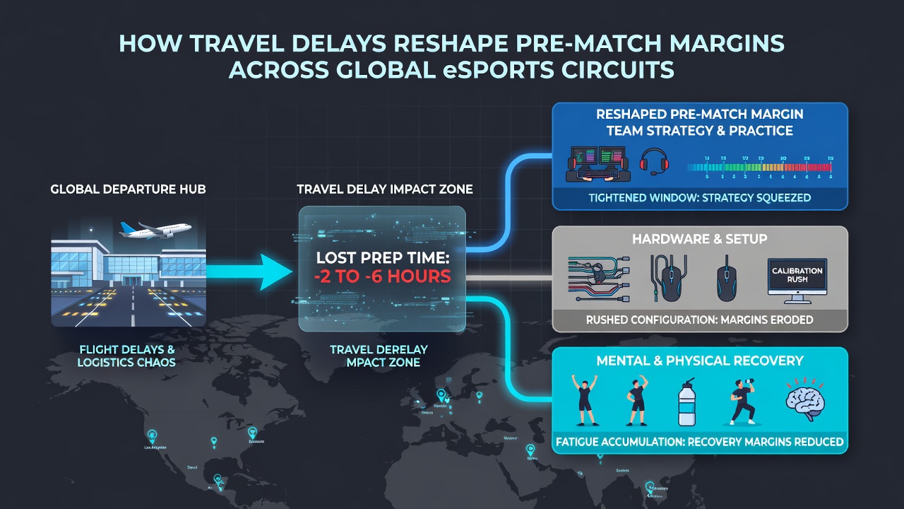 Globale eSports-Turniere und Reiseeinflüsse auf Quoten